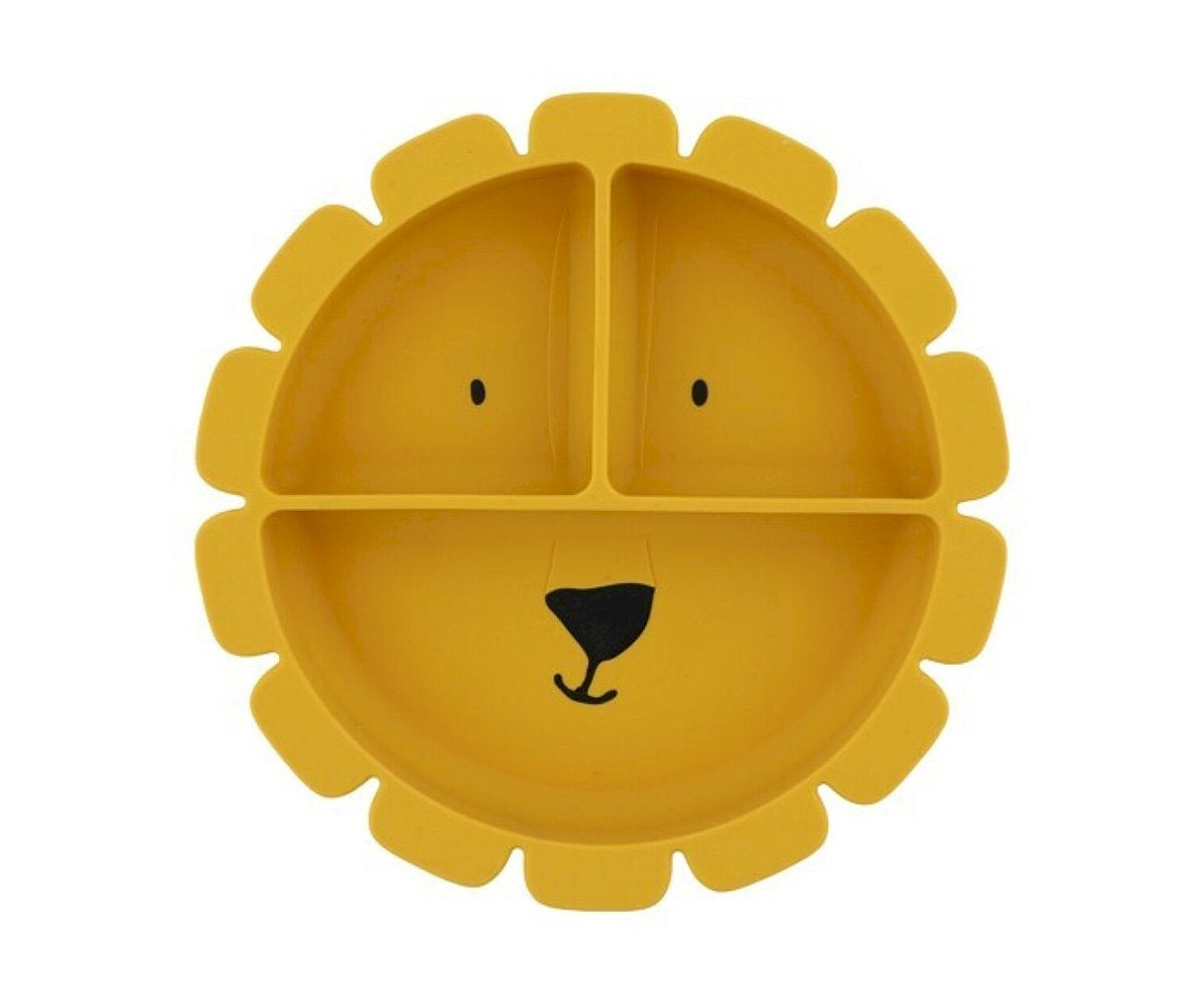Piatto Tripartito in Silicone con Ventosa
