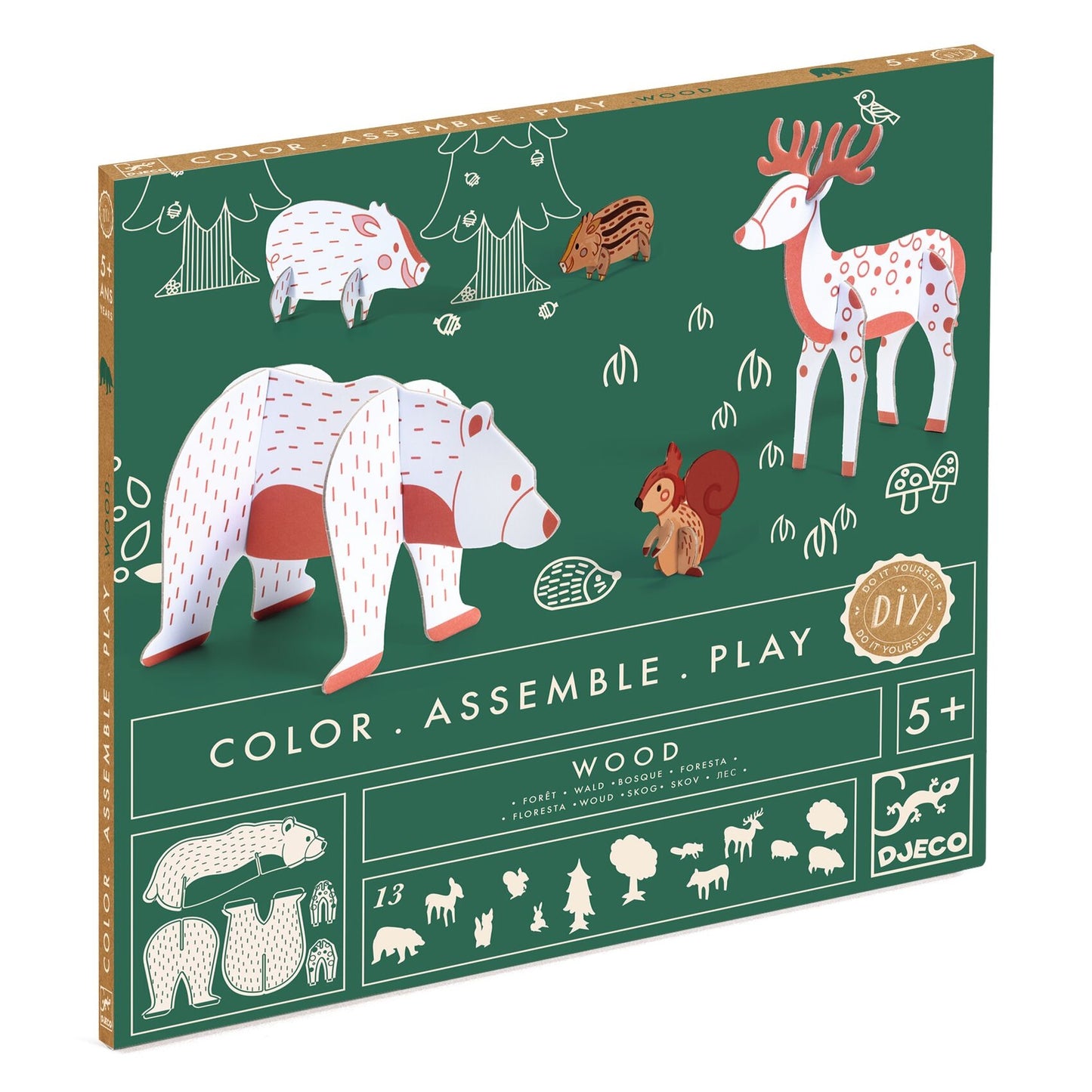 Color Assemble Play - Foresta