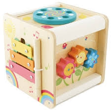 Cubo multiattività 6 giochi 2+