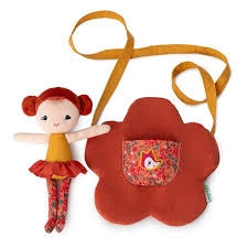 Bambola Adele con Borsa a Fiore