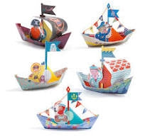Origami-Barche Galleggianti