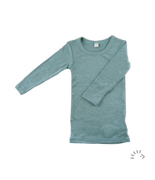 Maglia Manica Lunga Lana e Seta