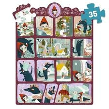Puzzle Favole da Raccontare:Cappuccetto Rosso - 35 pcs