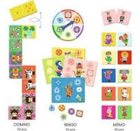 Memo Loto Domino Little Friends