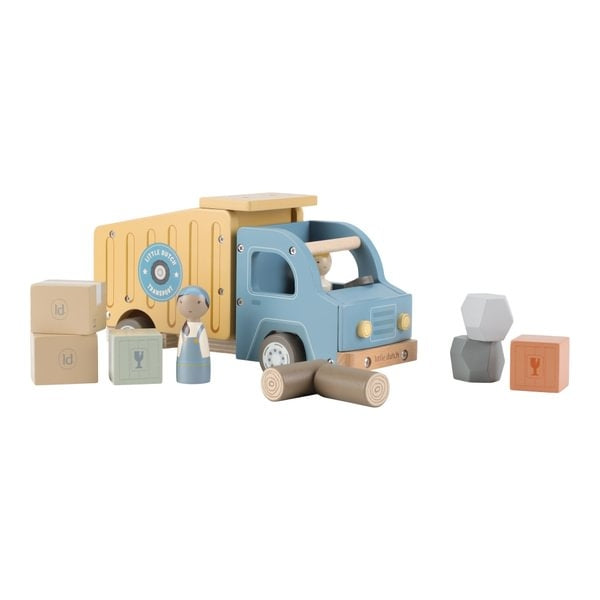 Camion della spazzatura con persionaggi FSC