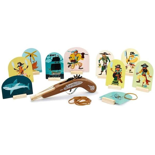 Pirates,wooden gun