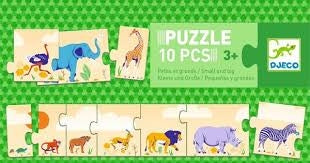 Puzzle 10 pz Piccolo e Grande