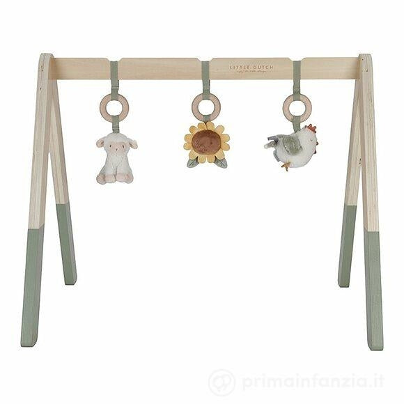 Woodden baby gym - Palestrina legno Little Farm