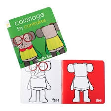 Quaderno da colorare  I Contrari Les Popipop - 20p