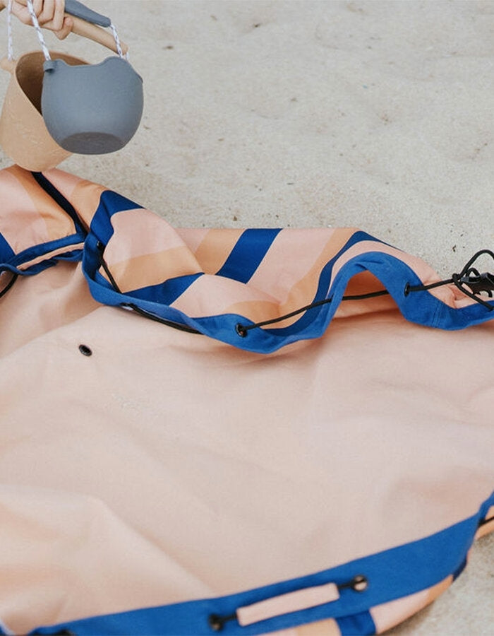 Tappeto Borsa collezione outdoor - Mokka Stripes