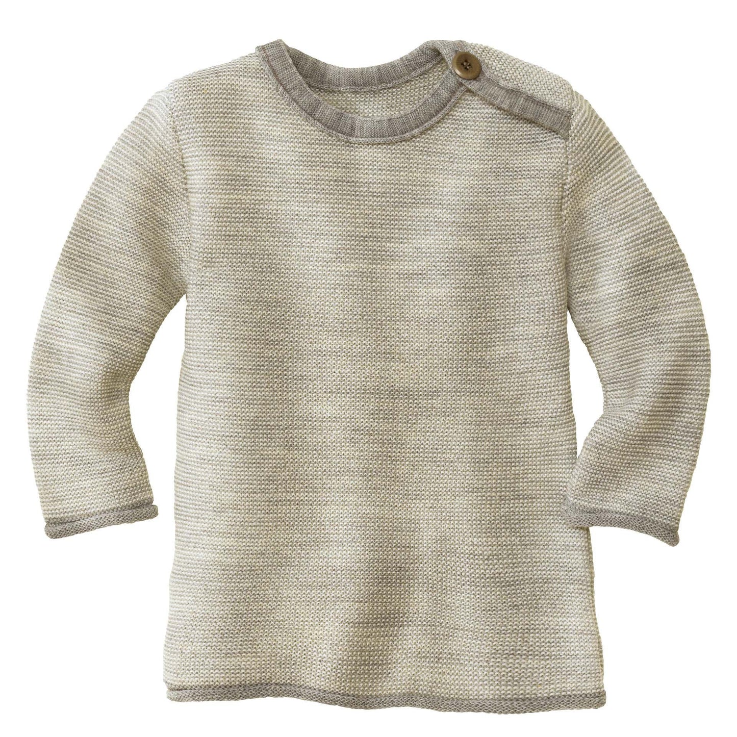 Maglione in Lana Merino Biologica Melange