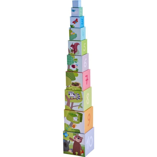 Stacking Cubes Forest Friends - Cubi Impilabili