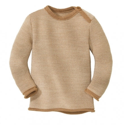 Maglione in Lana Merino Biologica Melange