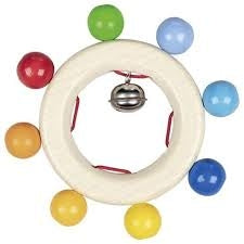 Sonaglietto con palline colorate