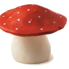 Lampada Fungo Grande Rosso