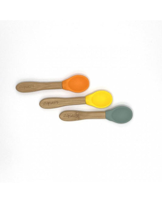 Set Cucchiai Bamboo e Giallo-Beige-Arancione
