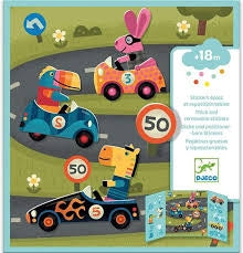 Stickers Attacca e Stacca: Auto