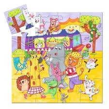 Puzzle The Rainbow Bus 16 pz