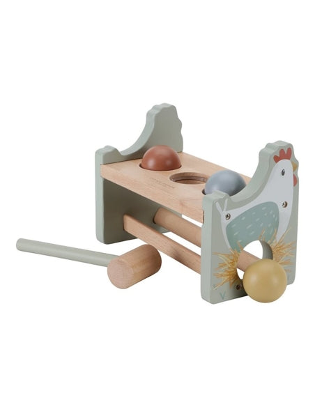 Gioco del martello sulle uova FSC Little Farm
