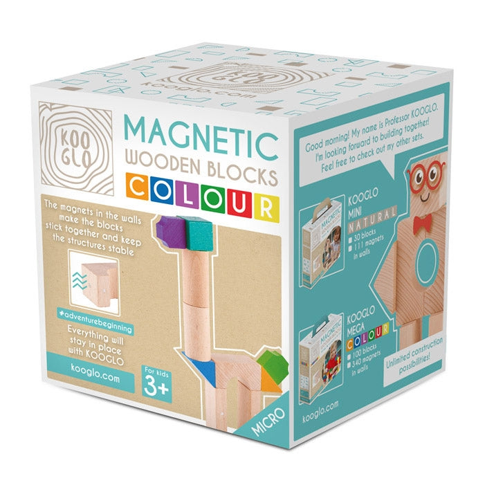 Magnetic Wooden Blocks MICRO Giraffa