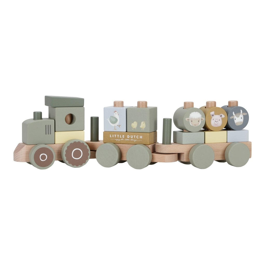 Stacking Train Trenino costruzioni  FSC Little Farm