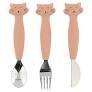 Set Posate 3 pz in Acciaio