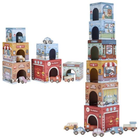 Torre impilabile e 6 auto FSC