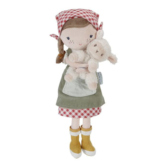 Cuddle Doll Rosa con pecorella - 35 cm