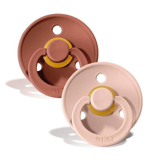 Set 2 Ciucci Con Tettarella Rotonda - Natural Rubber