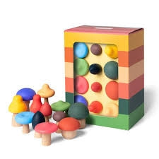 Funghetti in Silicone e Legno