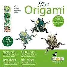 Funny Origami Frog