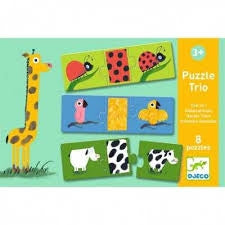 Puzzle Trio Animali Nudi