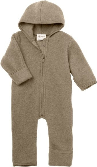 Tutona Bimbi in Pile di Lana Merino Biologica con Zip