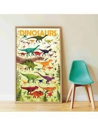 Poster con adesivi Dinosaurs