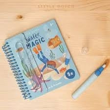 Libro magico da colorare con acqua
