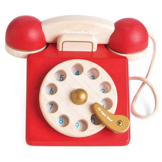 Telefono vintage a disco 2+
