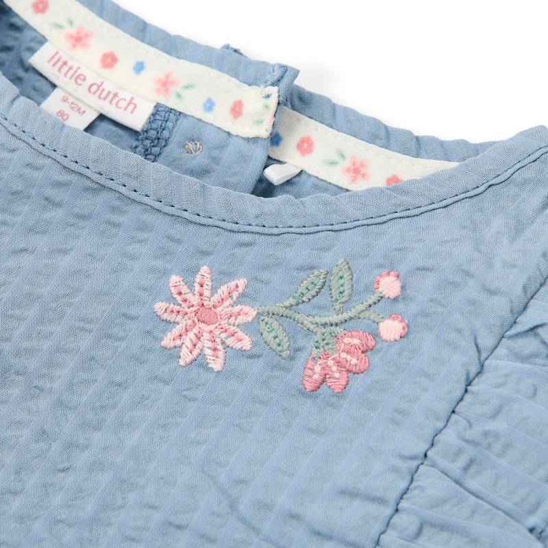 completo mussola di cotone denim