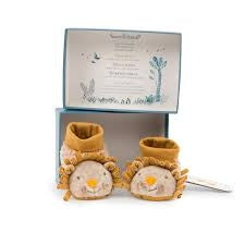 Scarpine Leone con scatola 0-6m