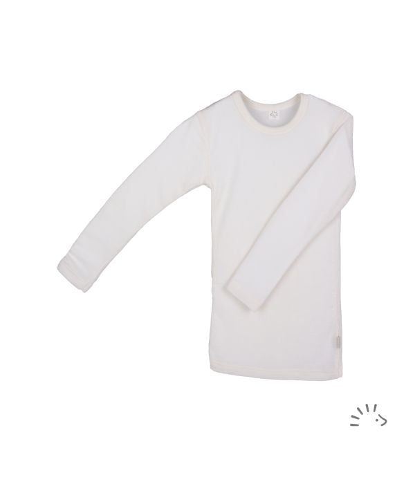 Maglia Manica Lunga Lana e Seta