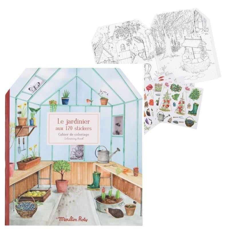 LIbro da Colorare con Stickers
