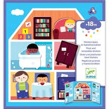 Stickers Attacca e Stacca: Casa*