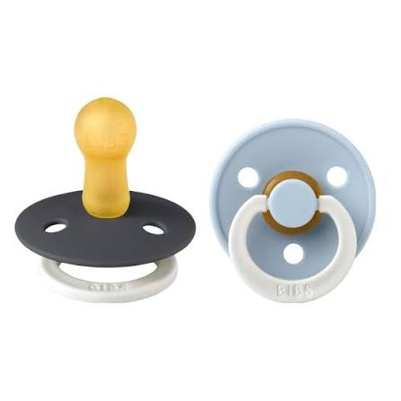 Set 2 Ciucci Con Tettarella Rotonda - Natural Rubber
