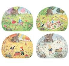 Puzzle 4 stagioni (4 x 12 pezzi)