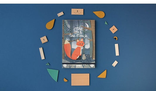 The Fox and The Mouse - Gioco di costruzione in legno